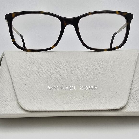 Michael Kors MK4030 Vivianna II  Dark Tortoise Gold Eyeglasses Frame w Case 52mm - Picture 1 of 15